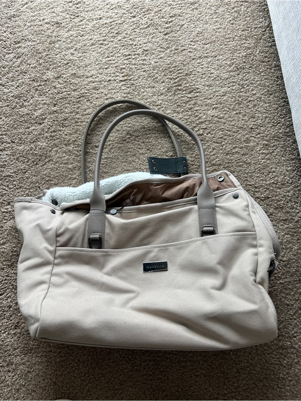 Maxbone lined dog carrier